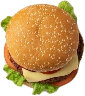 a hamburger with lete and lete on it.jpg
